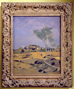 Krajobraz w Midi, ok. 1932 (olej na płótnie) autorstwa Andre Derain