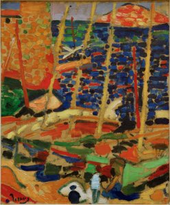 Port Collioure autorstwa Andre Derain