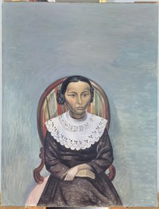 Portret młodej dziewczyny w czerni autorstwa Andre Derain
