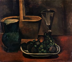 Martwa natura (olej na płótnie) autorstwa Andre Derain