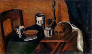 Martwa natura z czaszką autorstwa Andre Derain