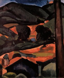 Wzgórza autorstwa Andre Derain
