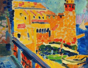 Latarnia morska w Collioure autorstwa Andre Derain