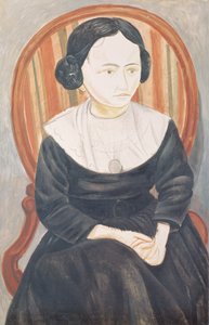 Młoda dziewczyna w czerni autorstwa Andre Derain