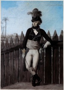 Portret Jeana Baptiste Klebera (1753-1800) w Egipcie w latach 1798-1799, generała naczelnego Armee d