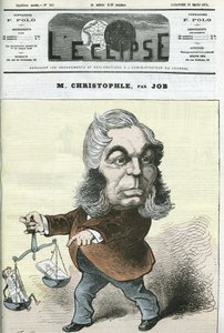 Karykatura Alberta Christophle