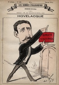 Karykatura Abla Hovelacque