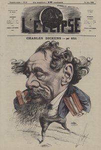 Charles Dickens par Gill autorstwa Andre Gill