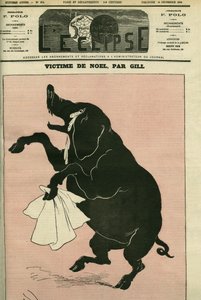 Le porc „” ofiara de noel”. Okładka w „”L