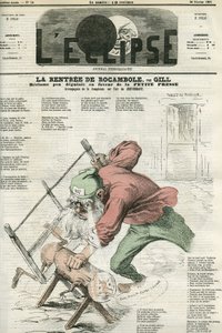 Czynsz Rocamela, reklama „La Petite Presse”. Okładka w „L