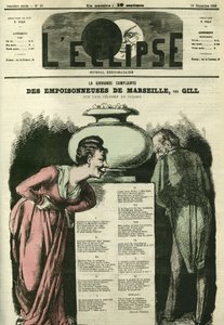 Wielki lament „Poisonneuses de Marseille””. Okładka w „” L