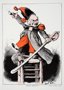 Stary Żołnierz!, z Historii III RP, t. I, Historia polityczna, wyd. 1933 autorstwa Andre Gill