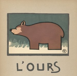 Ilustracja niedźwiedzia dla dzieci L