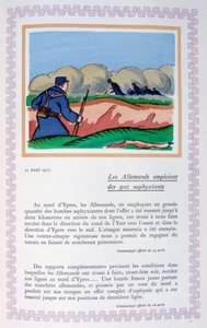 Niemcy używają chloru gazowego, Ypres, 22 kwietnia 1915, 1919