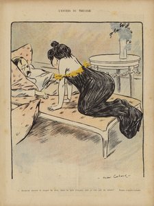 Ilustracja do Le Rire autorstwa Andre Philippe Adolphe Cahard