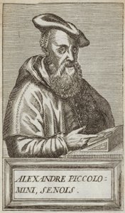 Alessandro Piccolomini autorstwa Andre Thevet