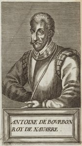 Antoine de Bourbon autorstwa Andre Thevet