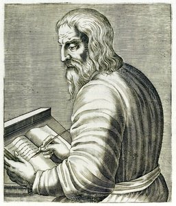 Jerzego z Trebizondu, z „Prawdziwe portrety” autorstwa André Théveta opublikowanego w 1594 r. autorstwa Andre Thevet