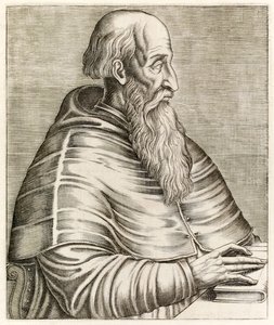 Pietro Bembo, z „Prawdziwe portrety” André Théveta (1516-1590) wydana w 1584 autorstwa Andre Thevet