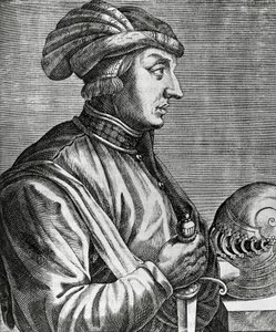 Portret Castruccio Castracaniego (ok. 1281-1328), lorda Lukki, rycina z książki Prawdziwe portrety i żywoty wybitnych ludzi autorstwa Andre Thevet