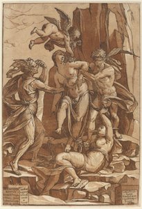 Alegoria Cnoty, 1585. autorstwa Andrea Andreani