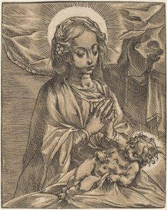 Madonna z Dzieciątkiem, 159193. autorstwa Andrea Andreani