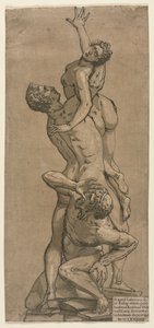 Porwanie Sabinki autorstwa Andrea Andreani