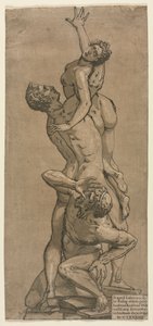Porwanie Sabinki. autorstwa Andrea Andreani