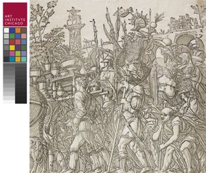 Triumf Cezara, 1599 autorstwa Andrea Andreani