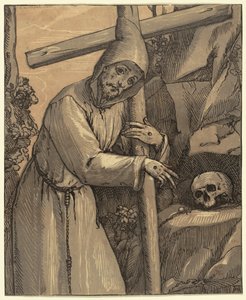 Święty Franciszek z Asyżu autorstwa Andrea Andreani, after Alessandro Casolani
