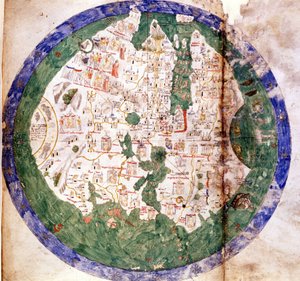 Mapa świata autorstwa Andrei Bianco autorstwa Andrea Bianco