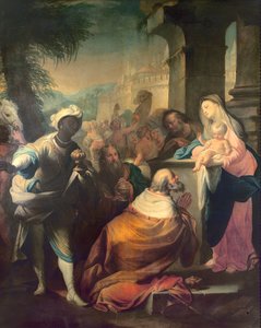 Adoracja Trzech Króli, ok. 1750 (szczegóły patrz 87286)