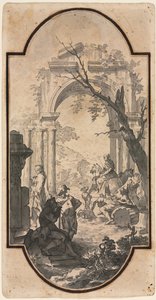 Łuk triumfalny i figury