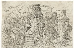 Złożenie do grobu Chrystusa autorstwa Andrea Mantegna