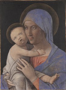 Madonna z Dzieciątkiem, 1480. autorstwa Andrea Mantegna