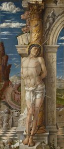 Św. Sebastian, ok. 1459 autorstwa Andrea Mantegna