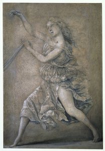 Tańcząca muza autorstwa Andrea Mantegna