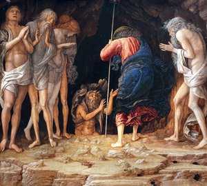 Zstąpienie Chrystusa do otchłani autorstwa Andrea Mantegna