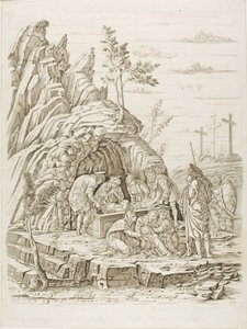 Złożenie do grobu autorstwa Andrea Mantegna