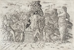 Złożenie do grobu autorstwa Andrea Mantegna