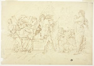 Pochówek Chrystusa autorstwa Andrea Mantegna