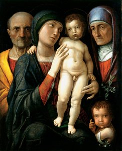 Święta Rodzina autorstwa Andrea Mantegna
