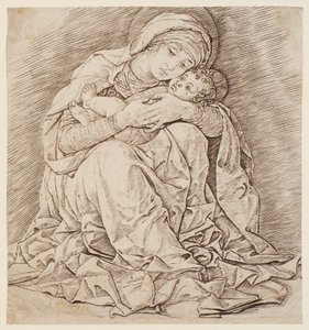 Matka Boska z Dzieciątkiem autorstwa Andrea Mantegna