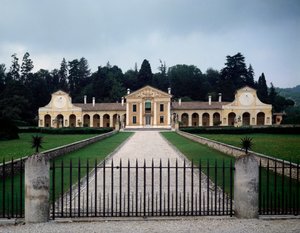Widok willi Barbaro lub Volpi autorstwa Andrea Palladio