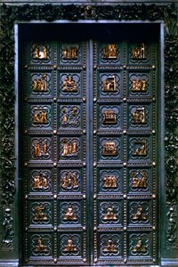 Południowe drzwi baptysterium San Giovanni, 1336
