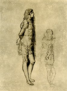 Studium św. Sebastiana do obrazu w Bergamo