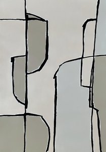 Neutralne abstrakcyjne kształty