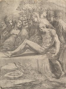 Lament nad zmarłym Chrystusem, ca. 1545-50.