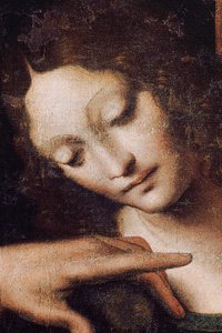 Opactwo (Opactwo Tongerlo). Obraz. Ostatnia Wieczerza. 1506-1507. Szczegół (obraz) autorstwa Andrea Solario