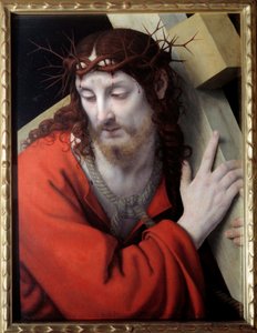 Chrystus niosący swój krzyż. Obraz Andrea Solario (1460-1522)